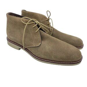 Banana Republic Philip Chukka Boots Men's 11 M Suede Leather Shoes Sand